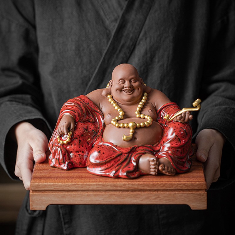 Maitreya Buddha ceramics Handicrafts Maitreya Buddha ceramics Handicrafts