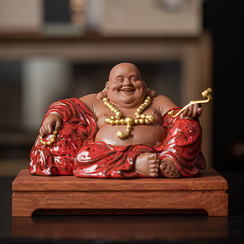 Maitreya Buddha ceramics Handicrafts Maitreya Buddha ceramics Handicrafts