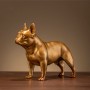 French Fighting Dog Brass handicrafts