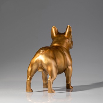 French Fighting Dog Brass handicrafts