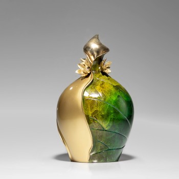 Lotus vase Brass handicrafts