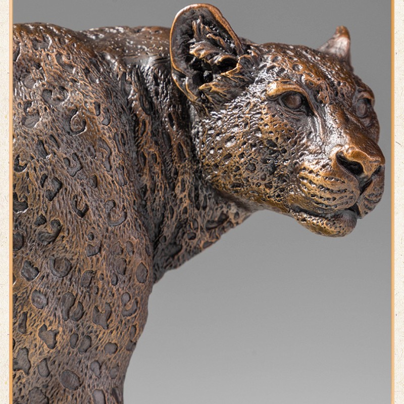 leopard Brass handicrafts leopard Brass handicrafts