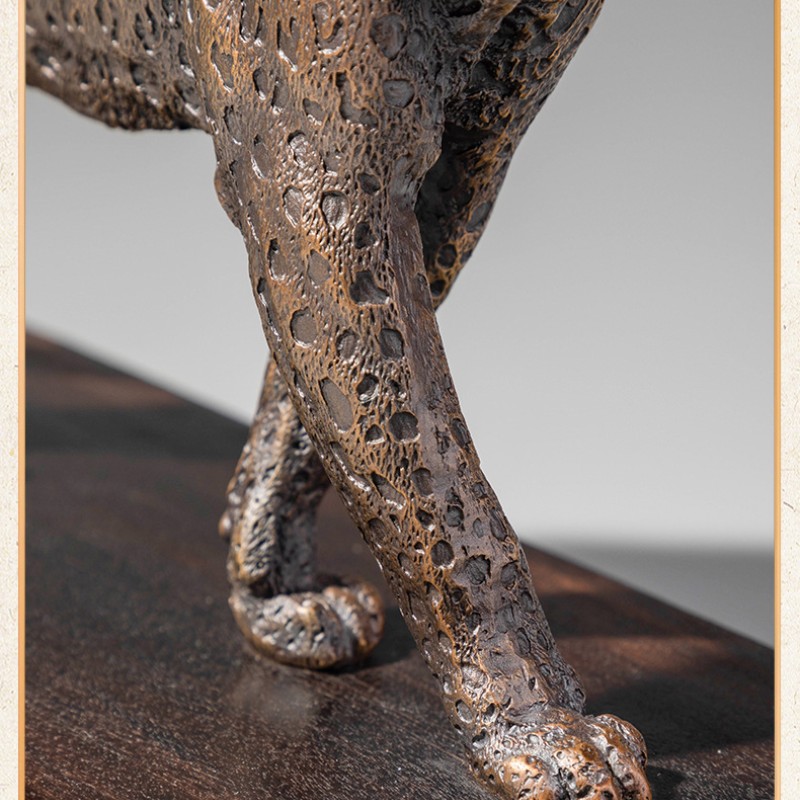 leopard Brass handicrafts leopard Brass handicrafts